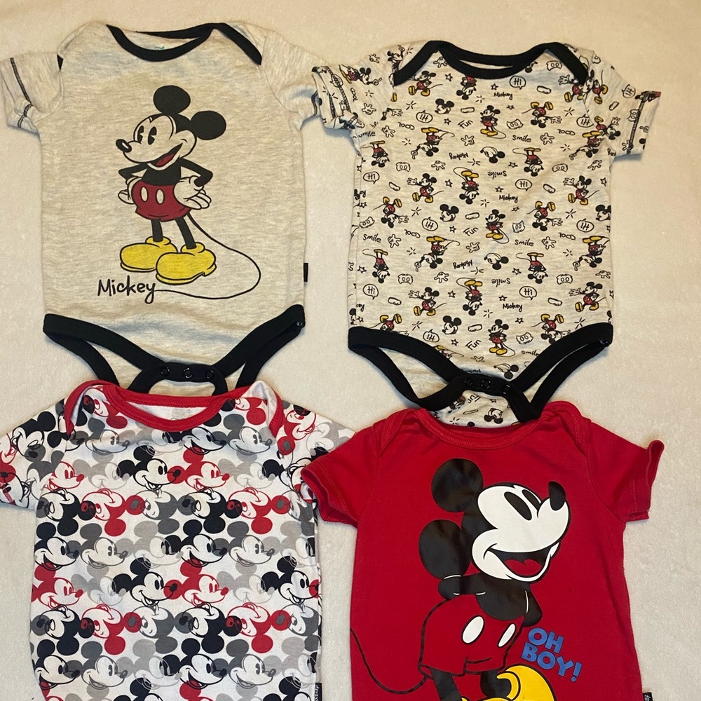 4 Disney Onesies bundle